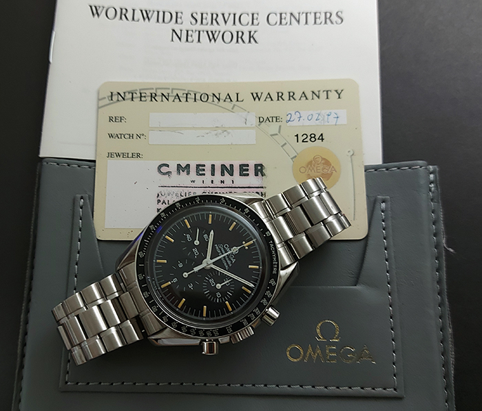 1997 Omega Speedmaster Professional Moonwatch 3592.50